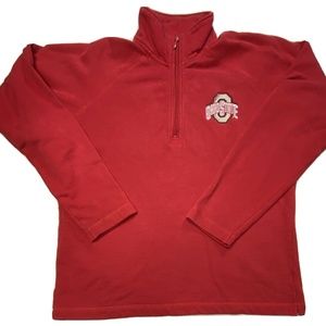 Jansport OHIO STATE UNIVERSITY Red 1/4 Zip